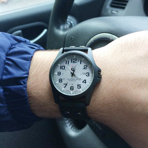 Brand sport Military Watches fashion casual quartz watch Leather Analog men 2015 new SOKI Luxury wristwatch Relogio Masculino