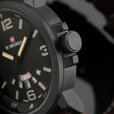 2014 Curren New Fashion Men Quartz Hour Date Clock Leather Strap Watches Men's Sports military Army 3ATM  Waterproof Wrist Watch