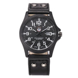 Brand sport Military Watches fashion casual quartz watch Leather  Analog men 2015 new SOKI Luxury wristwatch Relogio Masculino
