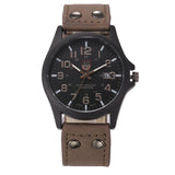 Brand sport Military Watches fashion casual quartz watch Leather  Analog men 2015 new SOKI Luxury wristwatch Relogio Masculino