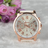 New 2015 Women Dress Watches Fashion Geneva Women Watches Leather Quartz Watch Casual Wristwatch Montre Femme Relojes Mujer 2015